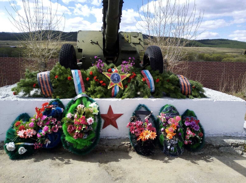 Monument, memorial Воинам-землякам, погибшим на фронтах Великой Отечественной войны, Republic of Buryatia, photo