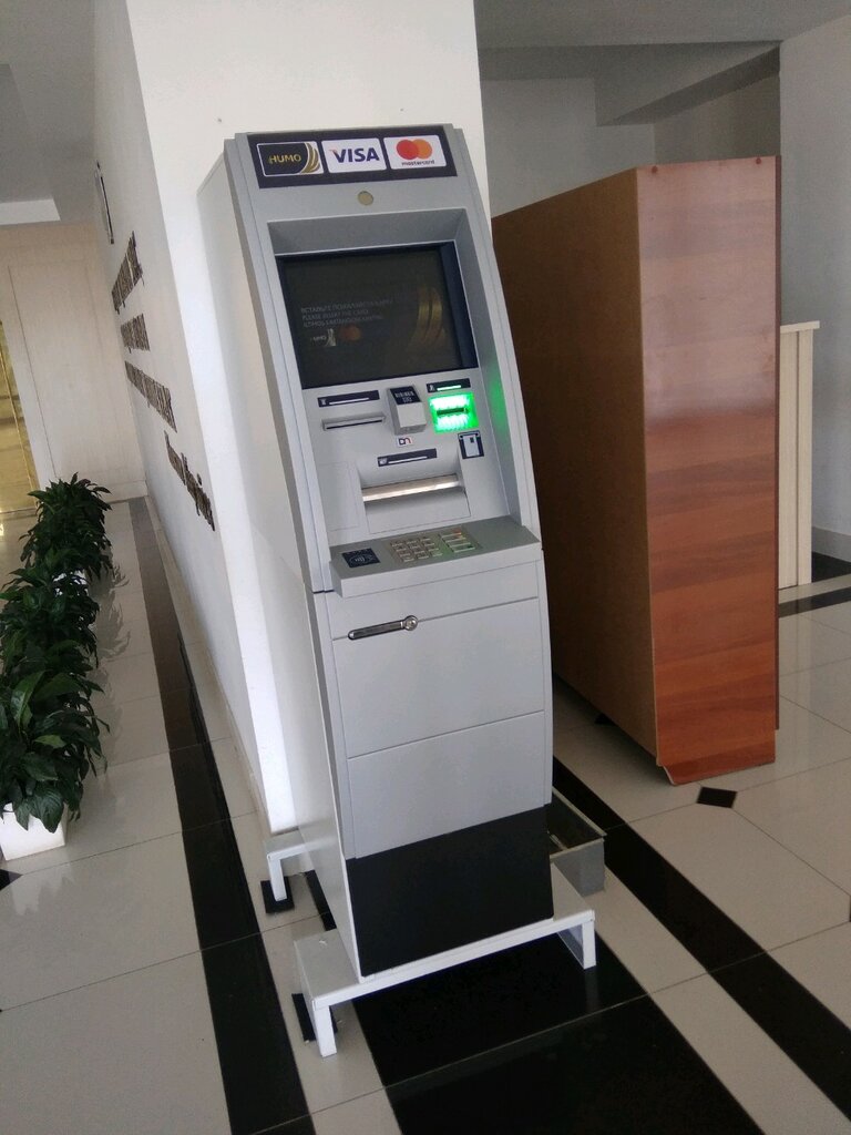 ATM Aloqabank, bankomat, Samarkand, photo