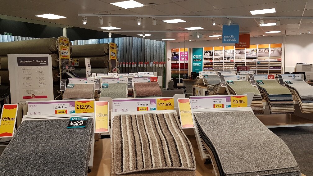Carpetright, carpet shop, Yeovil, Houndstone Retail Park, Off Western