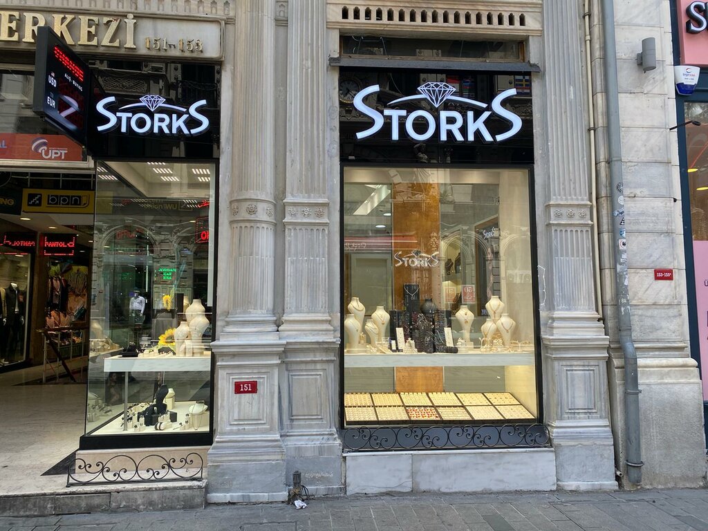 Jewelry store Storks, Istanbul, photo