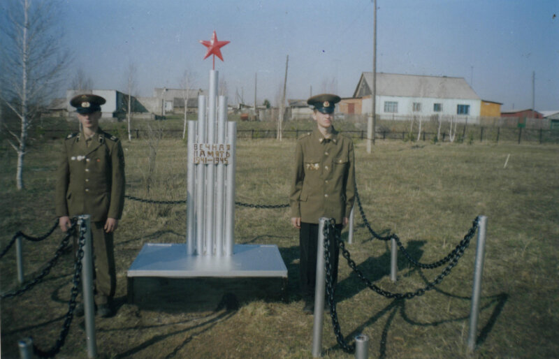 Monument, memorial Обелиск односельчанам, погибшим в годы Великой Отечественной войны, Kemerovo Oblast, photo