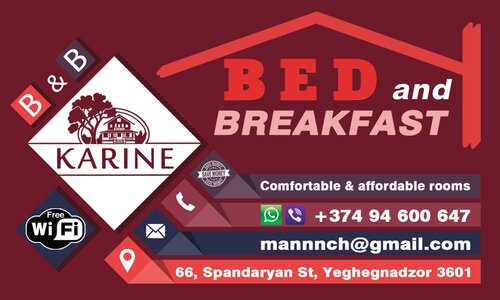 Гостиница Karine B&b в Ехегнадзоре