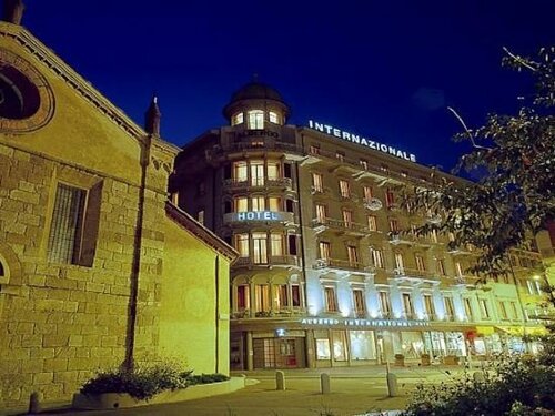 Внешний вид отеля International au Lac Historic Lakeside Hotel - Lugano в Лугано, фото 4