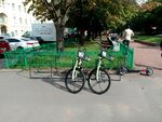 Велопарковка (Saint Petersburg, Glinki Street), estacionamiento de bicicletas