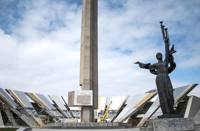 Monument, memorial Стела Минск – город-герой, Minsk, photo
