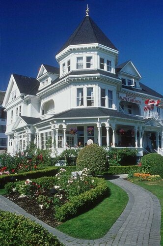 Внешний вид отеля Pendray Inn & Tea House в Виктории, фото 1