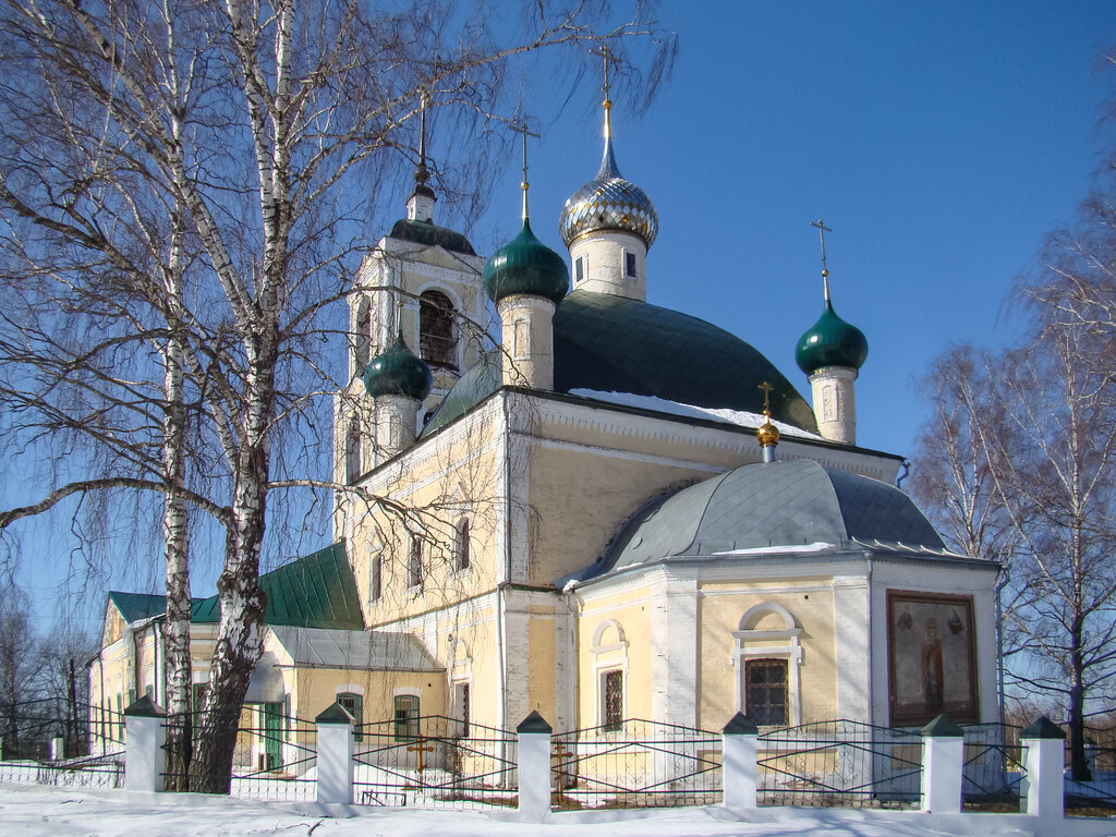 Ярославская область Поздние храмы