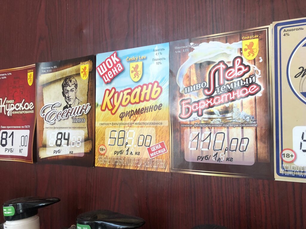 Beer shop Cesky Lev, Kurchatov, photo