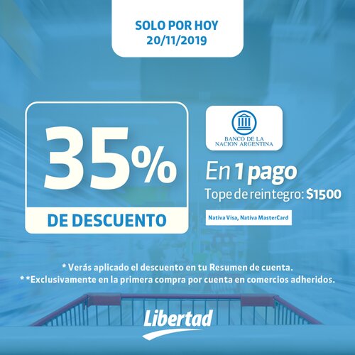 Supermarket Libertad, Santiago del Estero Province, photo