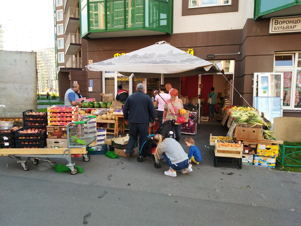 Магазин овощей и фруктов Фруктовый рай, Мурино, фото