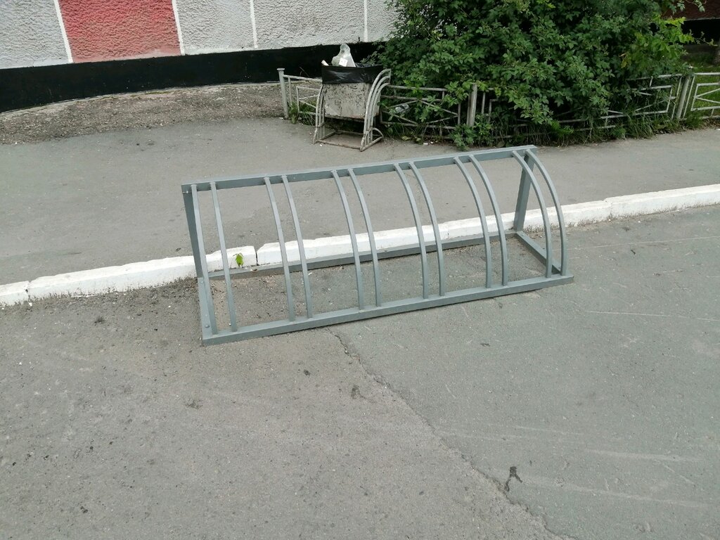 Bicycle parking Bicycle parking, Barnaul, photo
