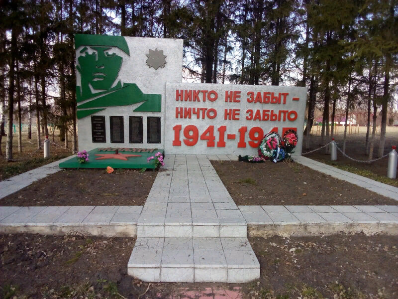 Monument, memorial Мемориал односельчанам, погибшим в период Великой Отечественной войны, Tula Oblast, photo