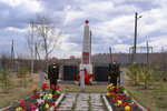 Памятник павшим воинам (Озёрная ул., 20А, село Большое Баландино), памятник, мемориал в Челябинской области