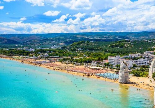Внешний вид отеля Palace Hotel Vieste в Вьесте, фото 2
