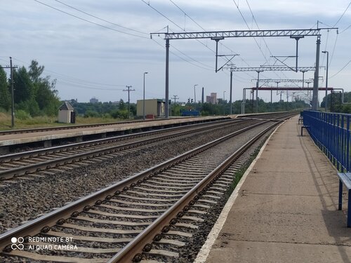 Железнодорожная станция остановочный пункт Киселевичи, Бобруйск, фото