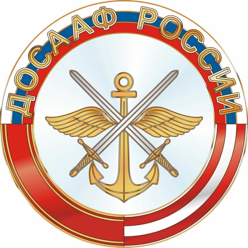 Логотип автошколы «ДОСААФ»