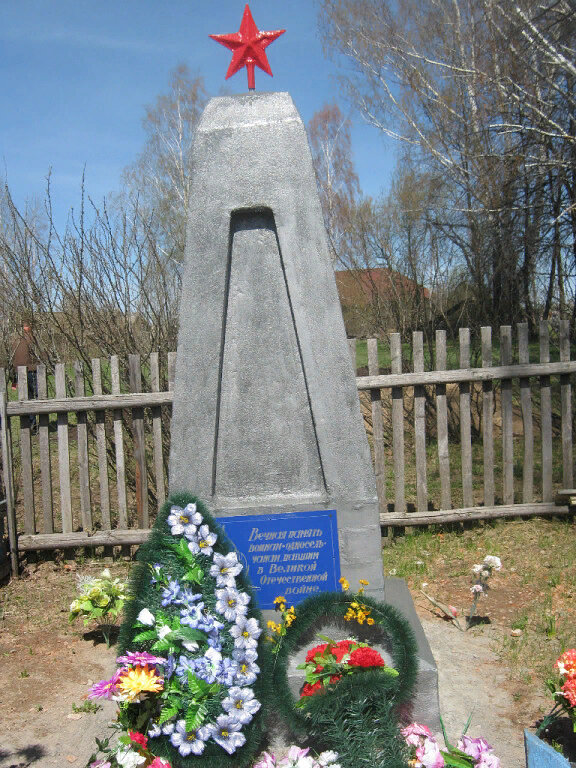 Monument, memorial Обелиск воинам-землякам, погибшим в годы Великой Отечественной войны, Kirov Oblast, photo