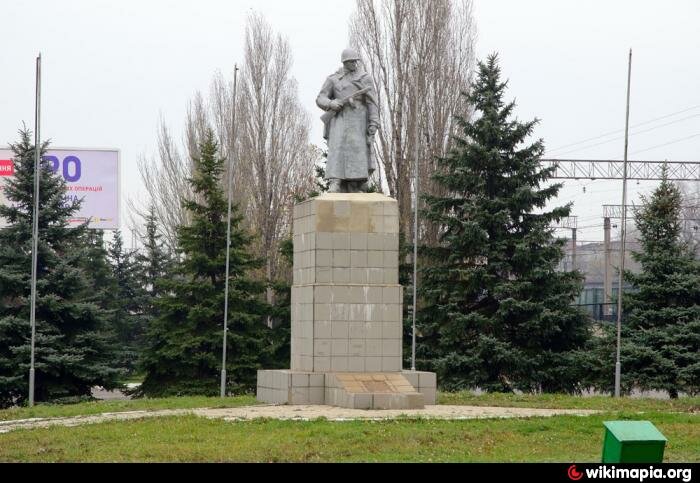 Памятник, мемориал Солдату-освободителю города Горловка, Горловка, фото