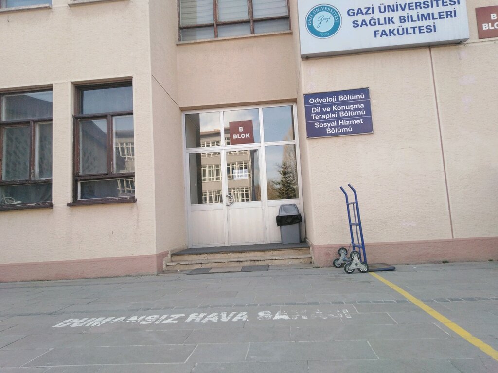 University Gazi University Faculty of Health Sciences Social Work Department, Ankara, photo