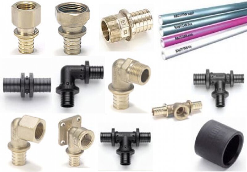 Трубы Рехау - описание, характеристики, фасонные части, монтаж