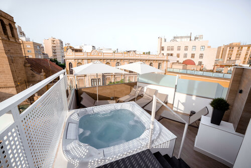 Внешний вид отеля Hotel Torreluz Centro в Альмерии, фото 5