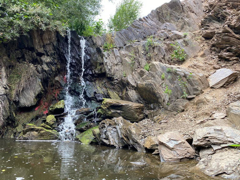 Водопад Саринский водопад, Оренбургская область, фото