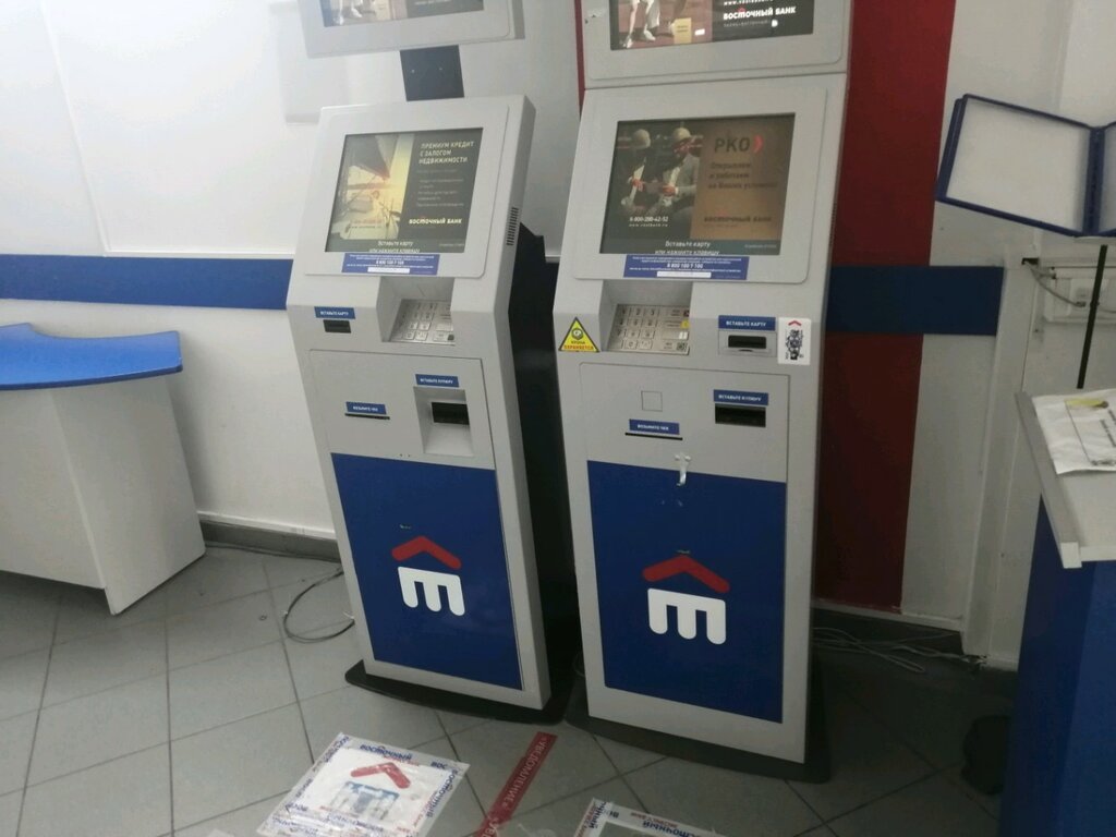 Payment terminal Orient Bank, Moscow, photo