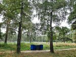 Trash and garbage disposal area (Moscow Region, Kotelniki City District, Kuzminsky Forest Park), trash and garbage disposal area