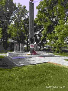 Памятник погибшим в годы Великой Отечественной войны 1941-1945 гг (Кооперативная ул., 1, село Титово), памятник, мемориал в Кемеровской области (Кузбассе)