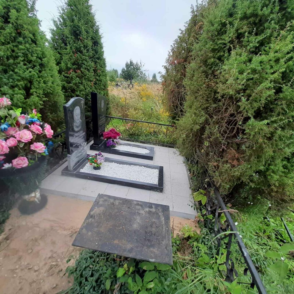 Схема литвиновского кладбища в калуге