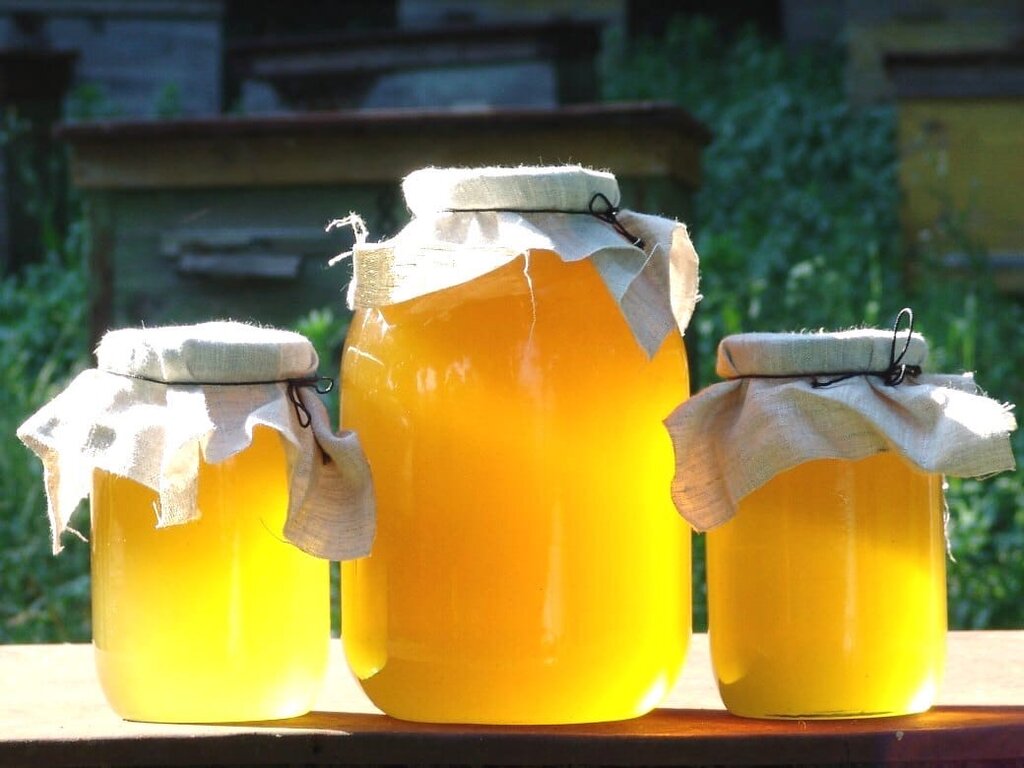 Фото меда в банке красивые Пчелиный Рай, мёд и продукты пчеловодства, ул. Максимково, 22, село Семёновское 