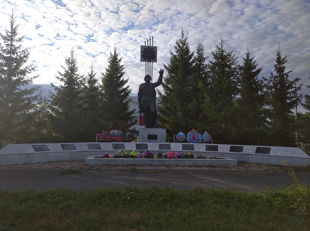 Monument, memorial Воинам, погибшим в годы Великой Отечественной войны (Солдат-освободитель), Tyumen Oblast, photo