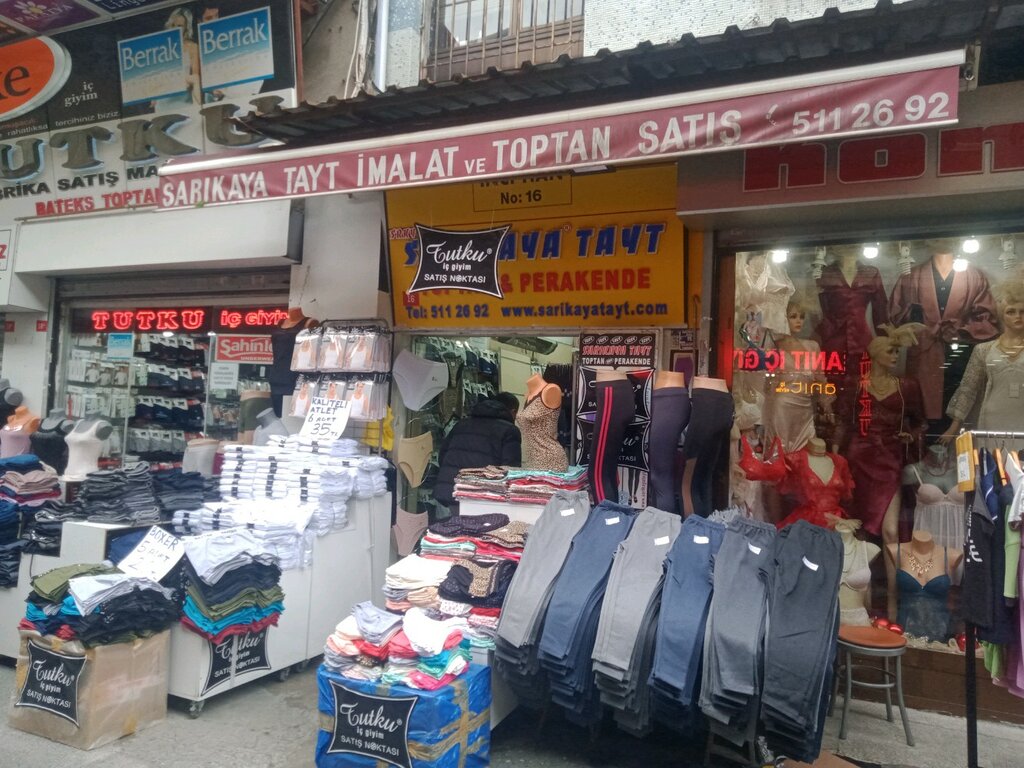 i̇ç giyim ve mayo mağazası Sarikaya Tayt, Fatih, foto