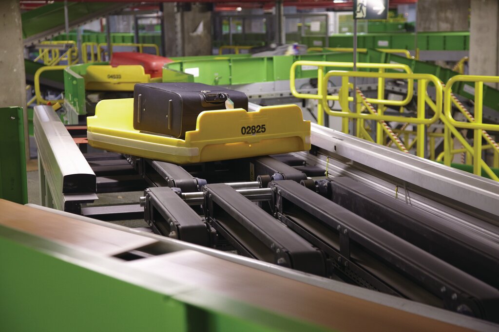 Industrial equipment Vanderlande Industries, Moscow, photo