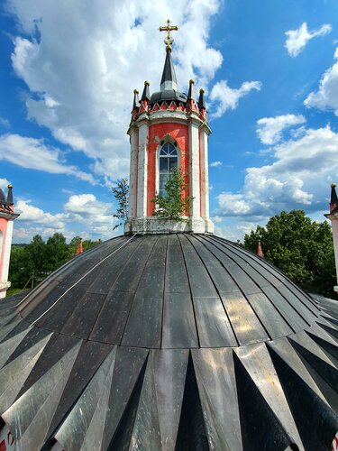 Orthodox church Church of the Transfiguration of the Saviorin Krasnoye, Tver Oblast, photo