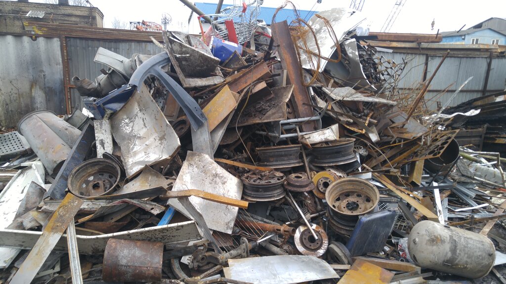 Reception of scrap metal Metalloshema, Saint Petersburg, photo
