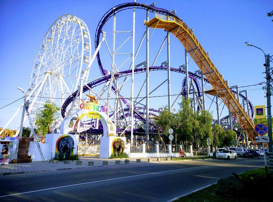 Балу краснодарский край анапа детский парк фото Panorama: Dzhungli, amusement park, Anapa, Krasnoarmeyskaya ulitsa, 1 - Yandex M