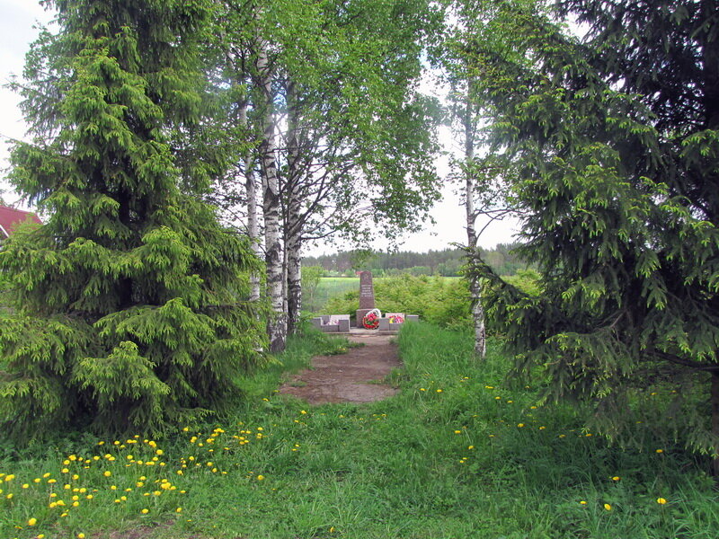 Monument, memorial Братская могила советских воинов № 9, Saint‑Petersburg and Leningrad Oblast, photo