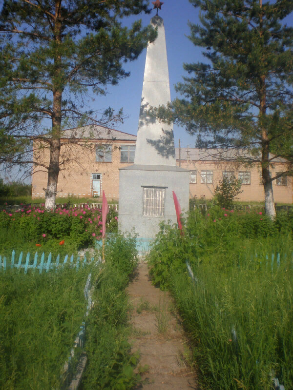 Monument, memorial Обелиск воинам-землякам, павшим в Великой Отечественной войне, Orenburg Oblast, photo