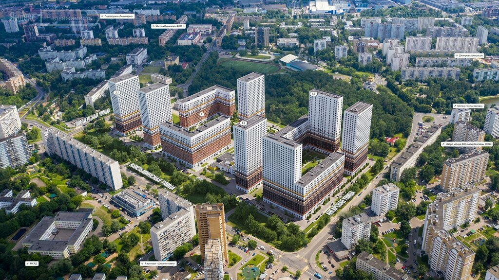 Новый проект у метро селигерская пик