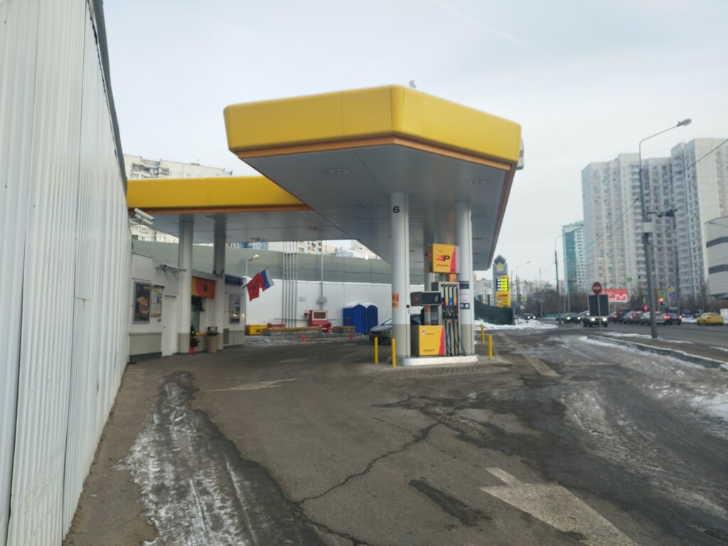 Gas station Rosneft, Moscow, photo