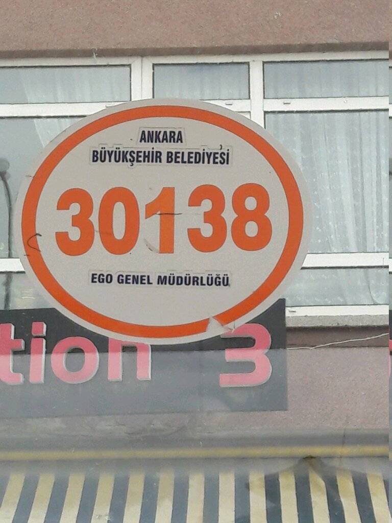 Public transport stop Stop No. 30138, Ankara, photo