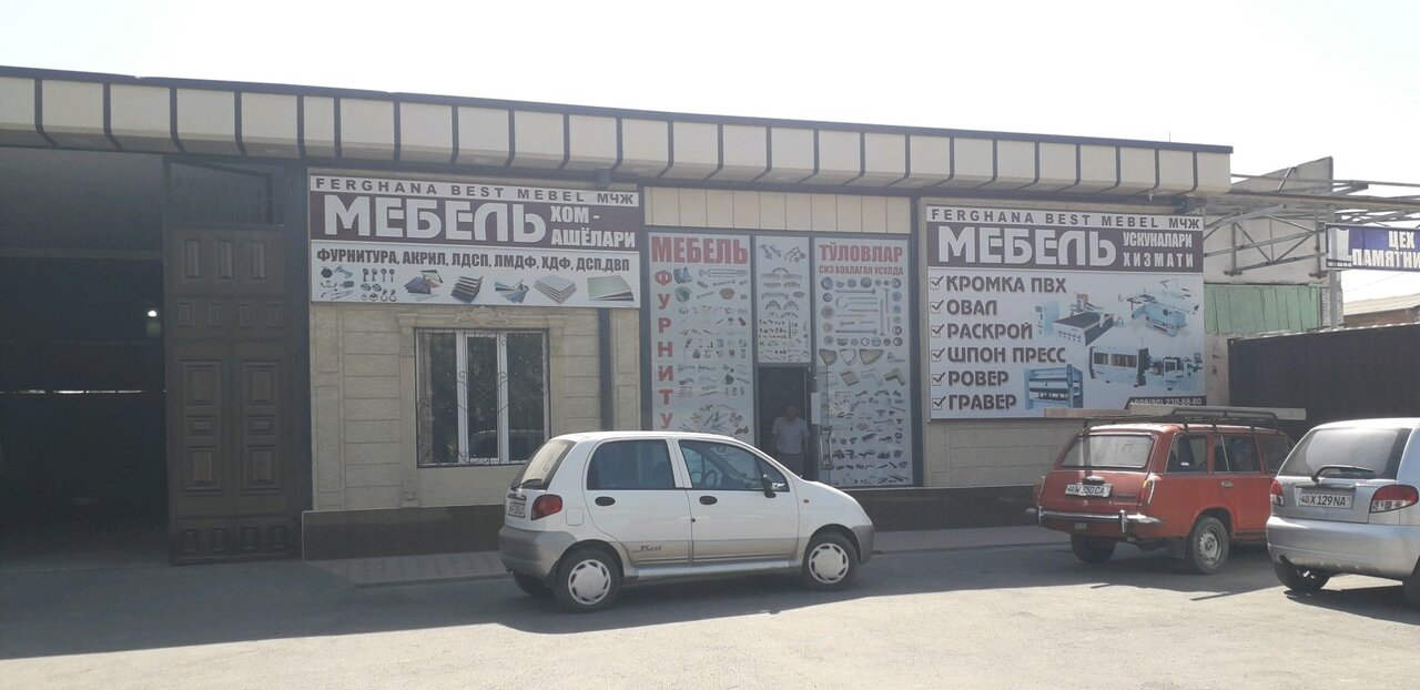 Фергана киргили карта