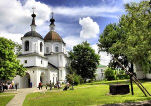 Donskoy Starocherkassk Efremovsky Monastery (станица Старочеркасская, Почтовая улица, 1) ، دير، مسكن الرهبان، كنيسة
