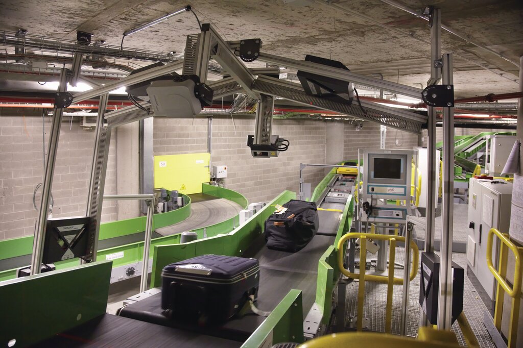 Industrial equipment Vanderlande Industries, Moscow, photo