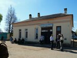 Avtostantsiya Porkhov, Pskovavtotrans (Krasnoarmeyskaya ulitsa, 2) ، محطة الحافلات