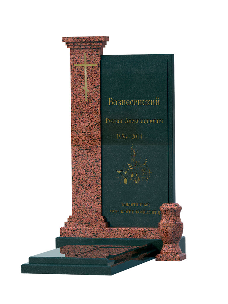 Production of tombstones Antikva, Saint Petersburg, photo