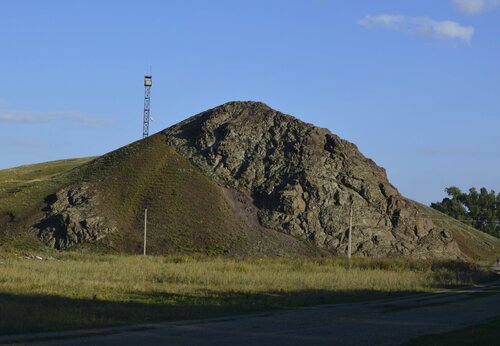 Mountain peak Гора Амханай, Orenburg Oblast, photo