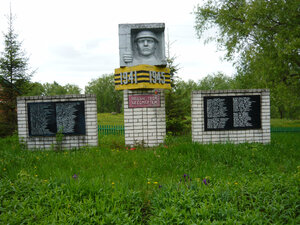 Павшим воинам Великой Отечественной войны (Chuvash Republic, Krasnoarmeyskiy munitsipalny okrug, selo Imenevo), monumento, memorial