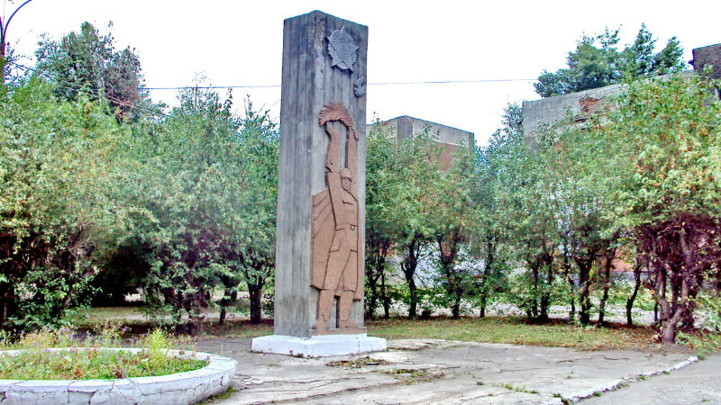 Monument, memorial Памятник в честь 25-летия Победы над фашисткой Германией, Kamen‑na‑Obi, photo